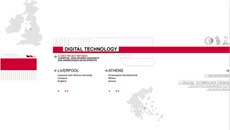 Web Page announcing the Digital Technology course in Athens