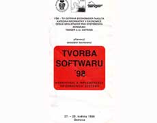 Leaflet from the Software Developmentconference, Ostrava