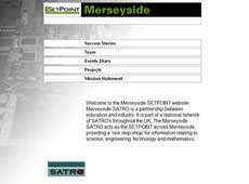 Title page of the SATRO web site
